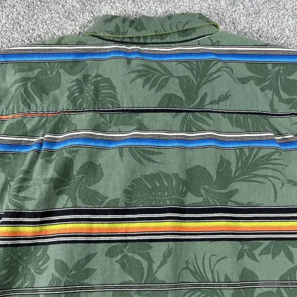 Salt Life Men's Button Down Live Salty Hawaii Shirt Shirt Sleeve Size Large - Picture 14 of 15